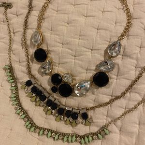 J Crew necklaces - 3. Sold as package. Good condition.